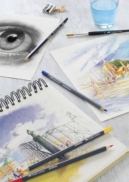 Faber Castell FC-114748 Buntstift Faber-Castell Gold Faber Federmäppchen mit 48 Stück