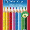 Faber Castell Faber Castell FC-116613 Farbiger Bleistift Faber-Castell Grip 2001 erschöpfbare Beutel von 10 Teilen