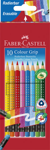 Faber Castell Faber Castell FC-116613 Farbiger Bleistift Faber-Castell Grip 2001 erschöpfbare Beutel von 10 Teilen - afbeelding 1