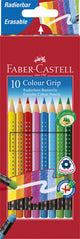 Faber Castell Faber Castell FC-116613 Farbiger Bleistift Faber-Castell Grip 2001 erschöpfbare Beutel von 10 Teilen