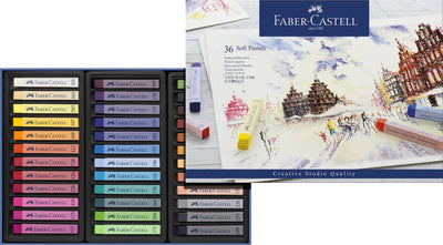 Faber Castell Faber Castell FC-128336 Pastelkrijt Studio Softpastel 36 Party Benzin