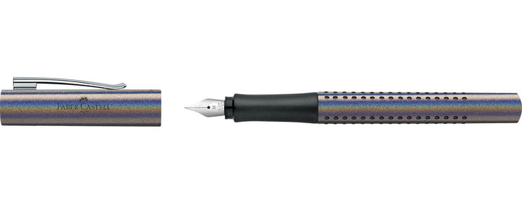 Faber Castell Faber Castell FC-140842 Fountain Pen Faber-Castell Grip Glam M Silber