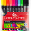 Faber Castell Faber Castell FC-151109 Filzstifte Duo Neon Farben in Beutel 10 Stück