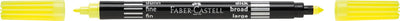 Faber Castell Faber Castell FC-151109 Filzstifte Duo Neon Farben in Beutel 10 Stück