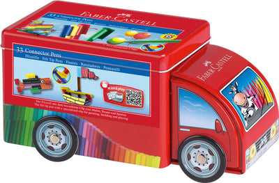 Faber Castell Faber Castell FC-155533 Filzkonnektor 33 Teile mit 10 Clips in LKW
