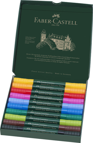 Faber Castell Faber Castell FC-160310 Aquarel Marker Albrecht Dürer Box A 10 Stück