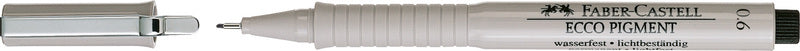 Faber Castell Faber Castell FC-166699 Zeichnung Stift Ecco Pigment 0,6 mm Schwarz