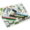 Faber Castell FC-167107 Zeichenstift Faber-Castell Pitt Artist Pen Manga 8-teiliges Federmäppchen Basic