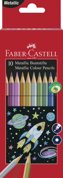 Faber Castell Faber Castell FC-201583 Farbset Faber-Castell Metallic Farben
