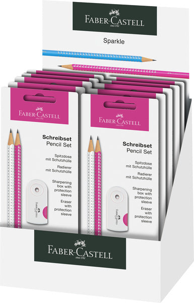 Faber Castell Faber Castell FC-218495 Schreibset Faber-Castell Sparkle White Pink