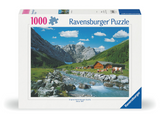 Ravensburger Jigsaw Puzzle Karwendel Mountains Österreich, 1000st. - afbeelding 1