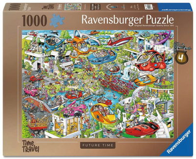 Ravensburger Puzzle Zeitreise 4 Zukunft - 1000 Teile.