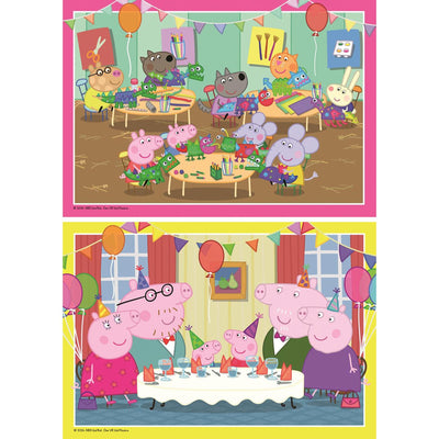 Ravensburger Jigsaw Puzzle Peppa Pig, 2x12 PCs.