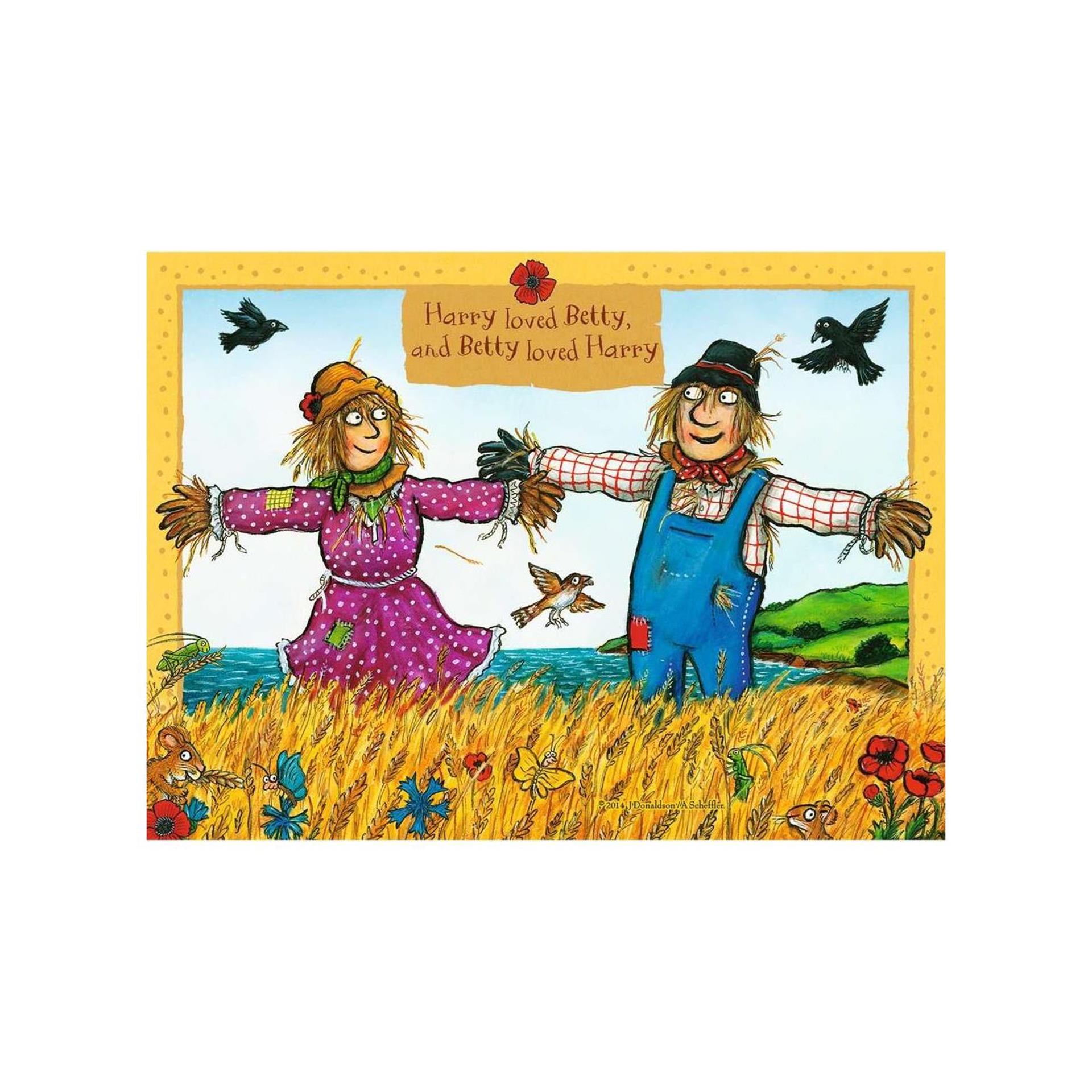 Ravensburger Puzzle Hochzeit auf dem Bauernhof – 4 Puzzles