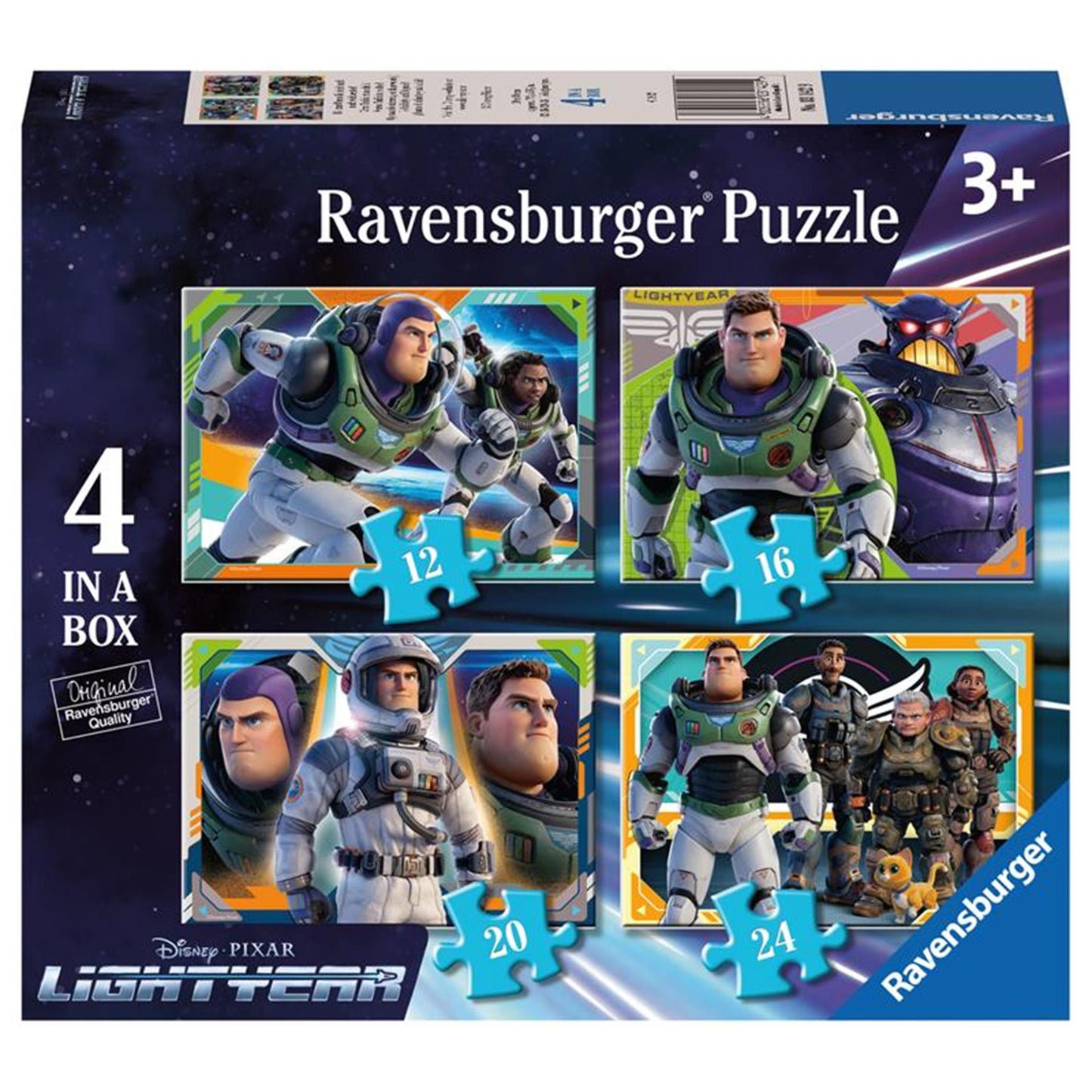 Ravensburger - Lightyear 4in1 Puzzle