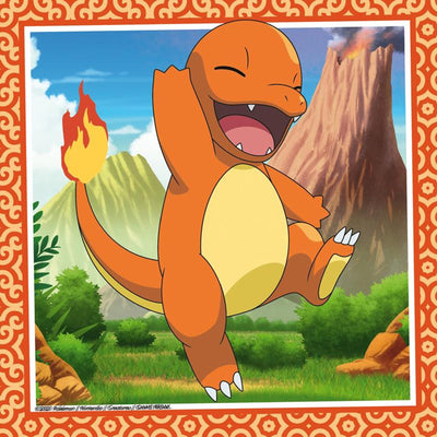 Ravensburger Pokémon: Charmander, Bulbasaur und Squirtle