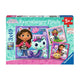 Ravensburger - Gabby's Dollhouse Laying Puzzle 3x49st.