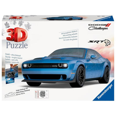 Ravensburger - 3D -Puzzle - Dodge Challenger Hellcat Redeye