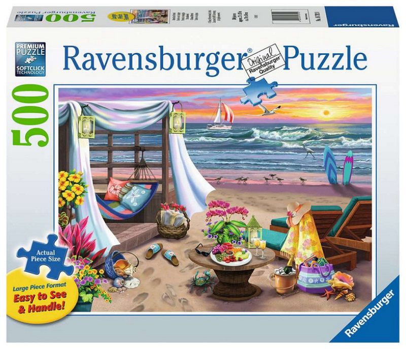 Ravensburger Jigsaw Puzzle Beach Abend, 500st.