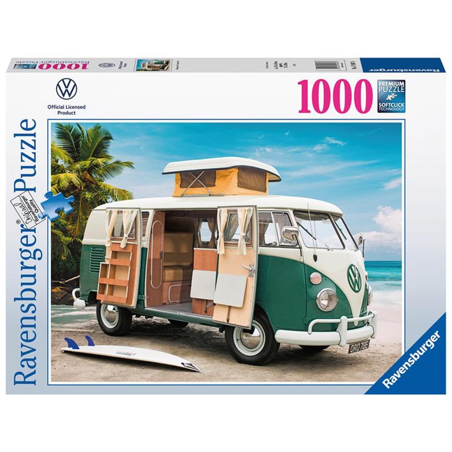 Ravensburger Jigswagen T1 Camper Van, 1000st.