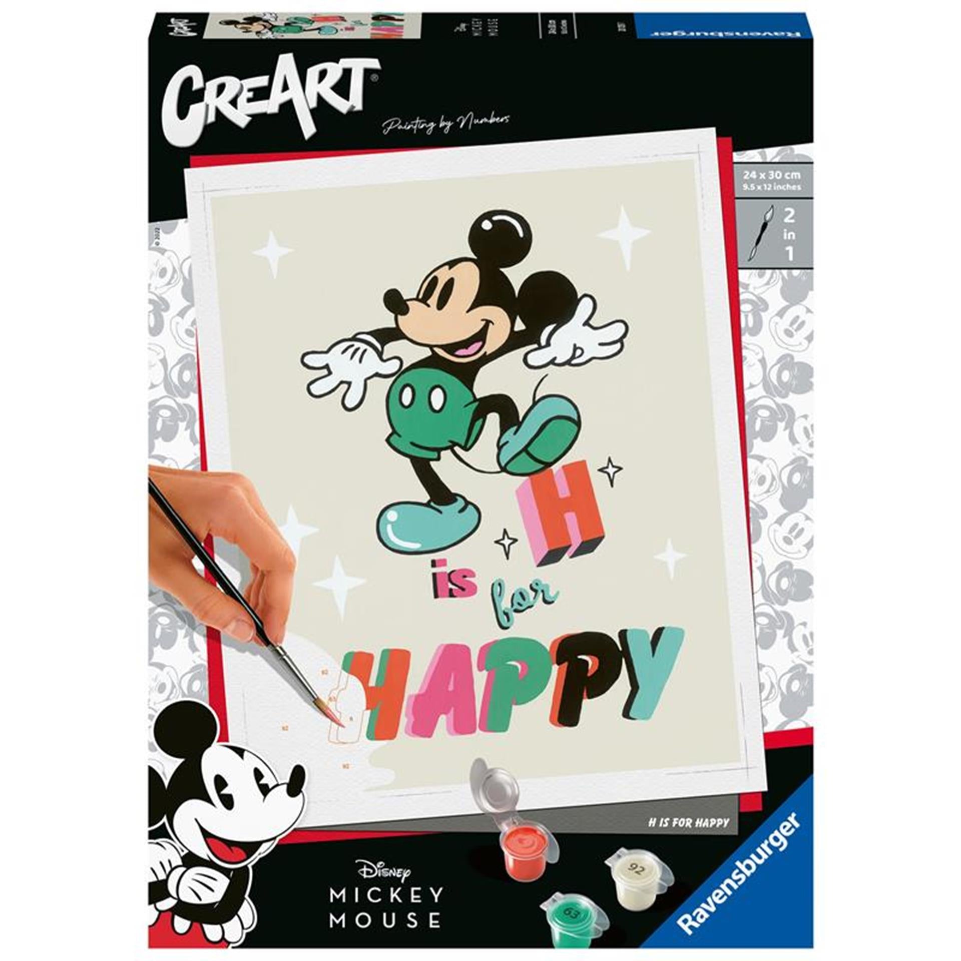 Ravensburger Cher Painting bei Nummer H ist für Happy Mickey Mouse