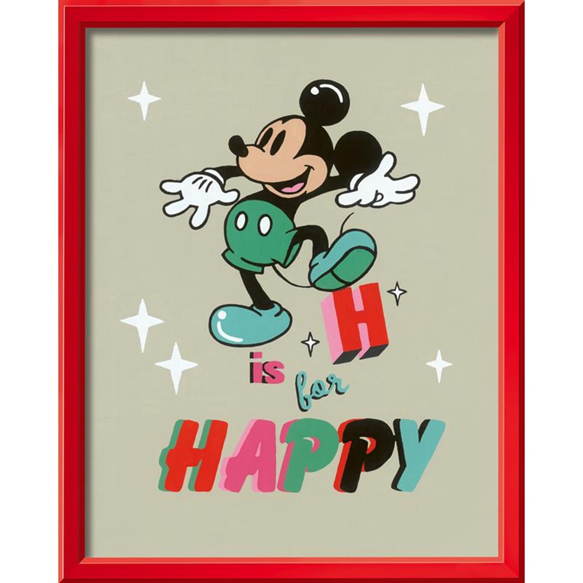 Ravensburger Cher Painting bei Nummer H ist für Happy Mickey Mouse