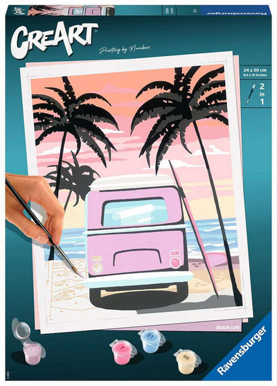 Ravensburger Kreart Gemälde von Song Beach Life
