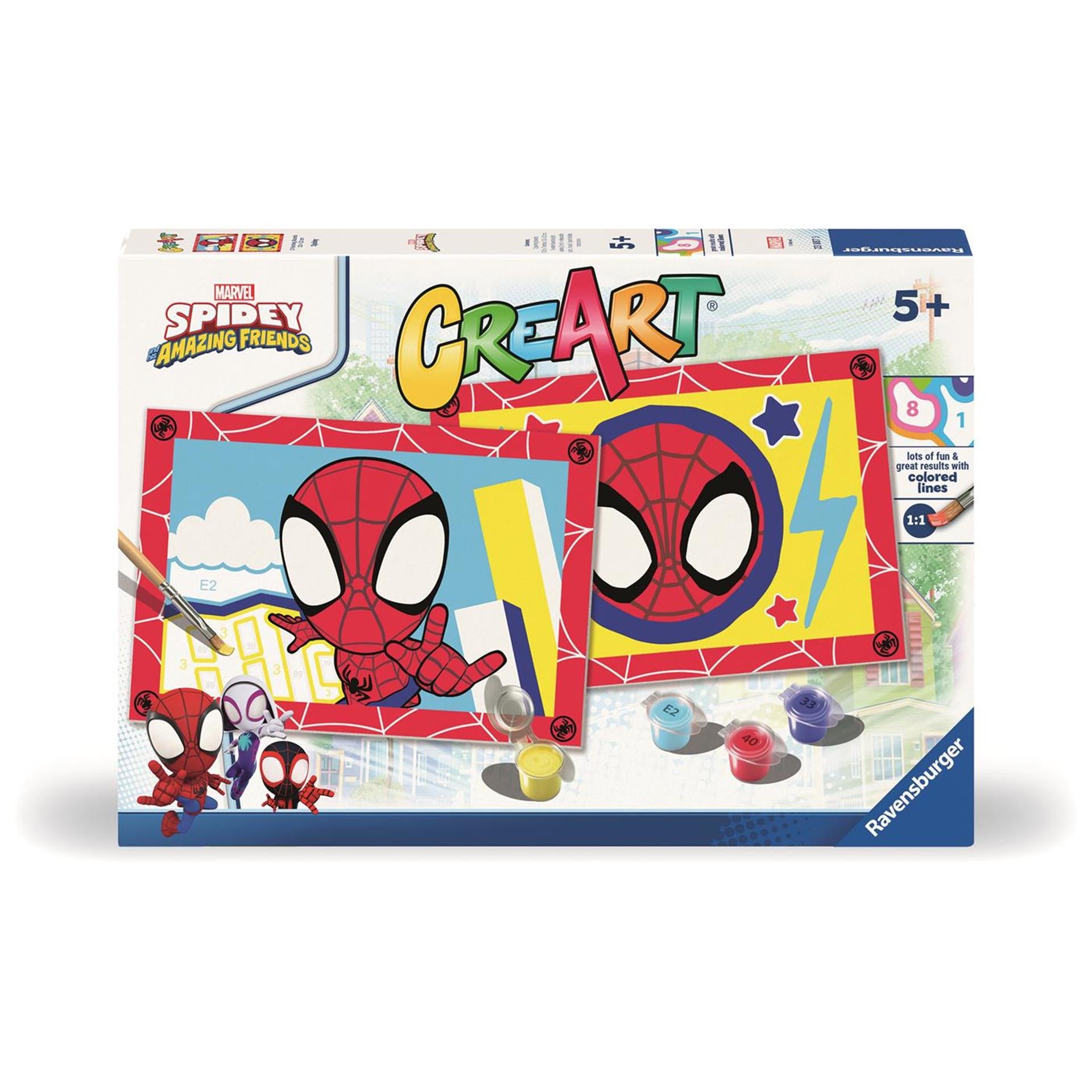 Ravensburger Kreart Gemälde bei Song Young Spidey