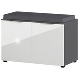 Germania Germania Schuhbank GW-rimini 75x40x48 cm Graphit und Weiß - afbeelding 3