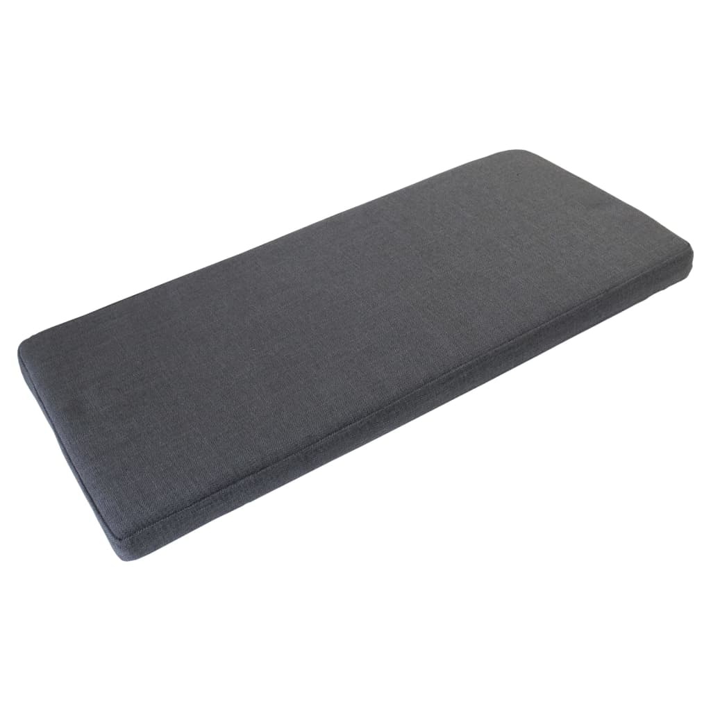 Germania Germania Bank Kissen 35x58x6 cm Anthrazit -ausgelöst
