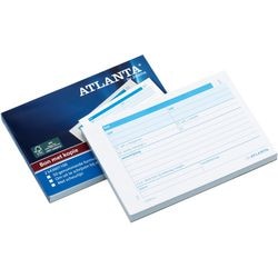 Quittungsbuch djois a5436-011 10,5 x 14,8 cm selbstdurchschreibendes nummeriertes Duplikat 25 Blatt