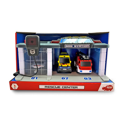 Dickie Garage Rescue Center mit Licht und Sound B nl