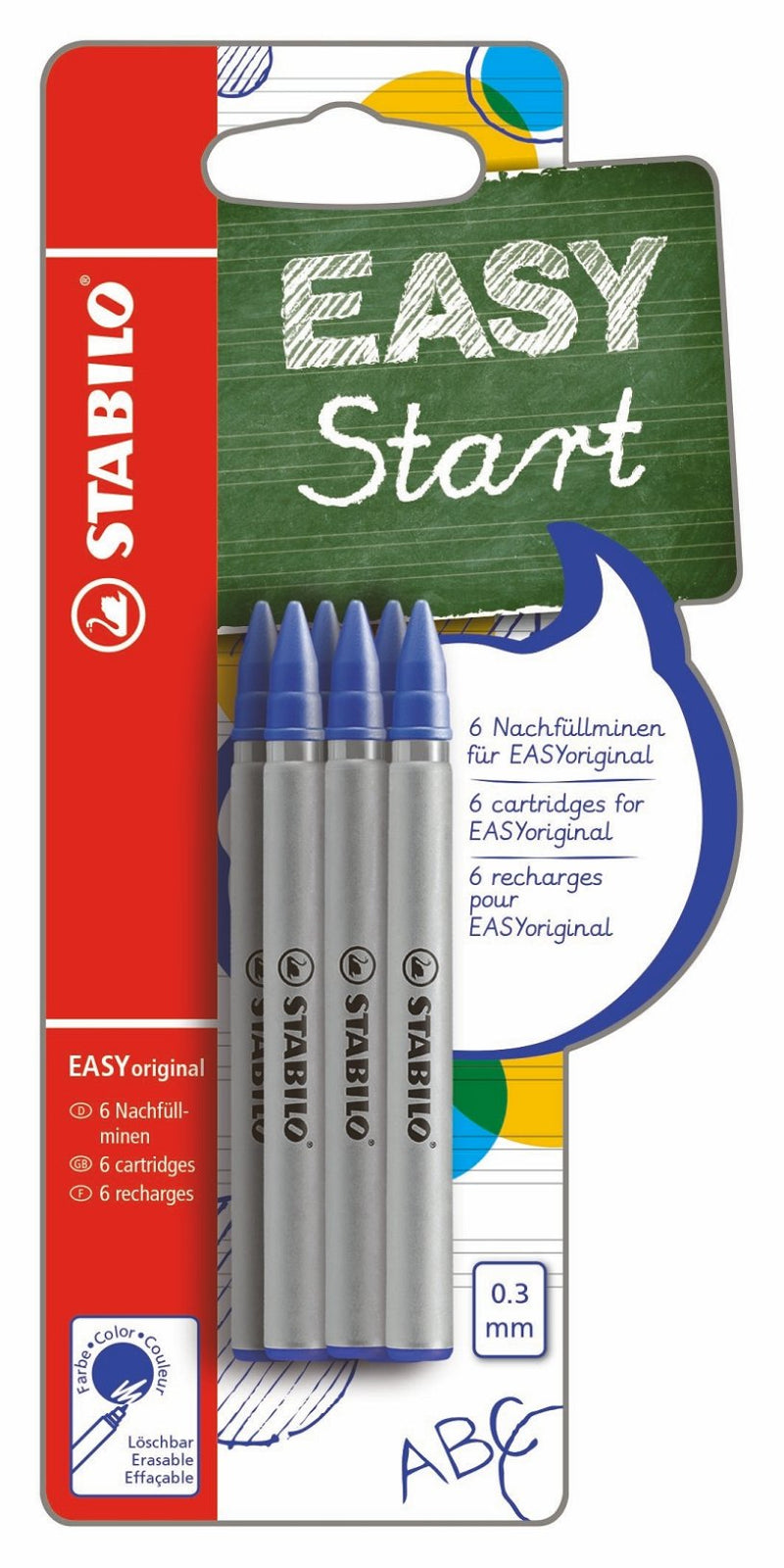 Stabilo Easy Original Nachfüllblau