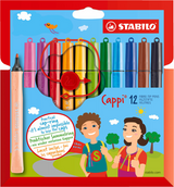 Stabilo Cappi fühlte, 12st. - afbeelding 1