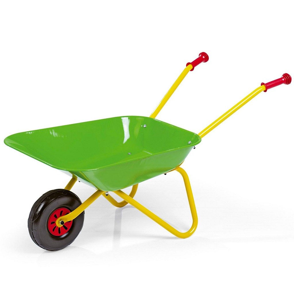 Rolly Toys 271900 Metallschubkarre grün