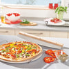 Leifheit Leifheit 3159 Pizzastein mit Messer herum
