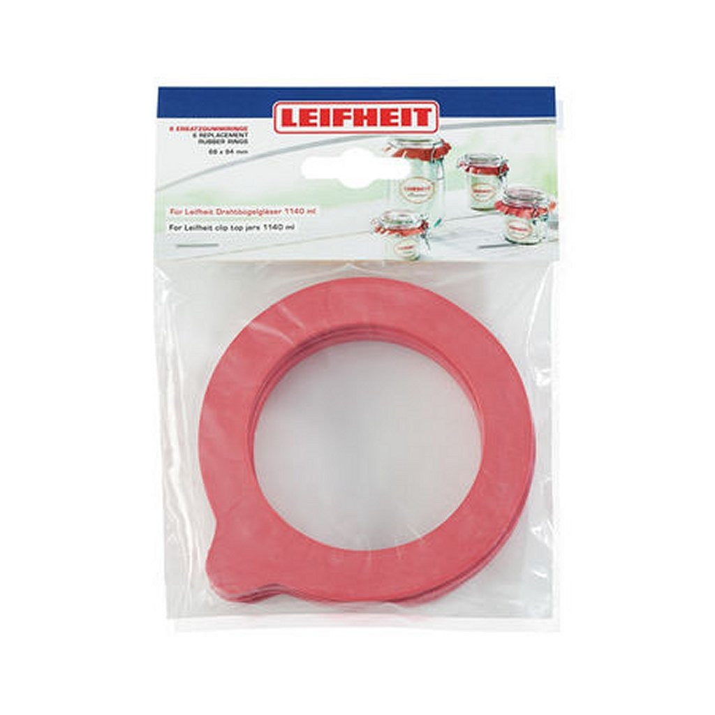 Leifheit 3216 Gummi Weckringen 68x94 mm 6 Teile
