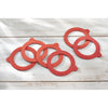 Leifheit 3216 Gummi Weckringen 68x94 mm 6 Teile