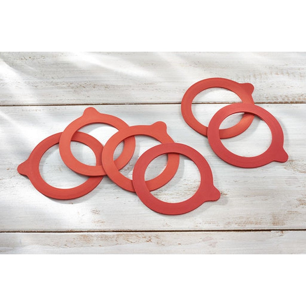 Leifheit 3216 Gummi Weckringen 68x94 mm 6 Teile