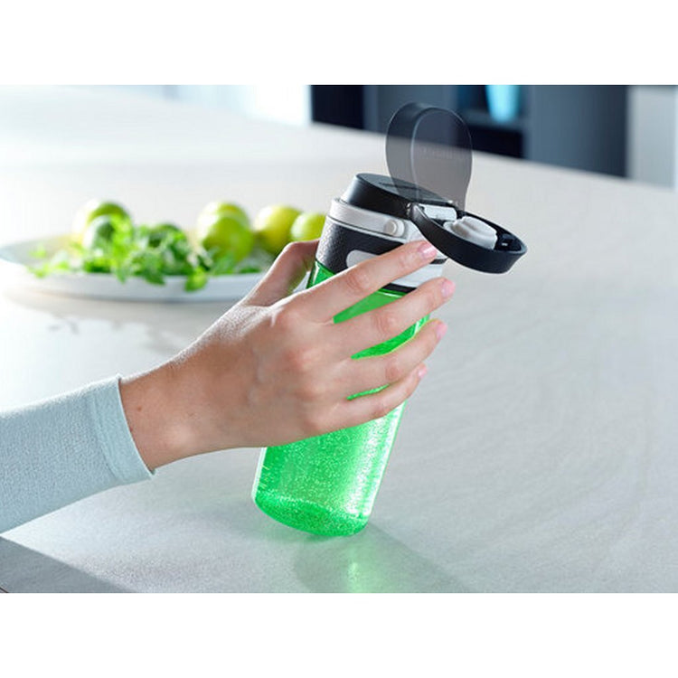Leifheit Leifheit 3267 Flip Tritan Trinkflasche 550 ml Grün