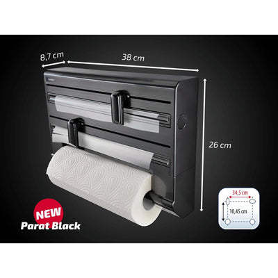 Leifheit Ready-Rollenhalter schwarz