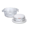 Soehnle Soehnle 65418 Vario Analog Küchenskala mit Messbecher 0,5 l Weiß