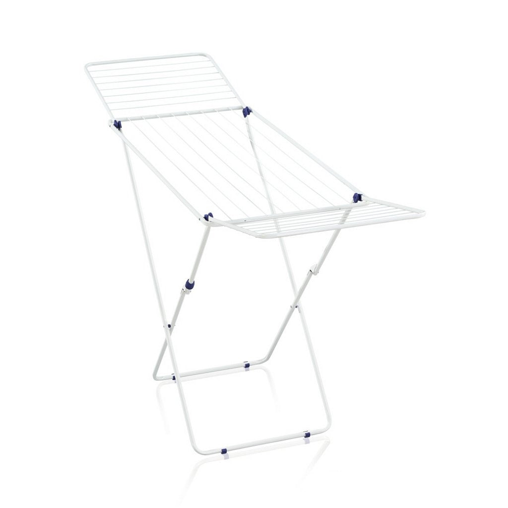 Leifheit 81539 Classic 200 Easy Wäscheständer weiß blau