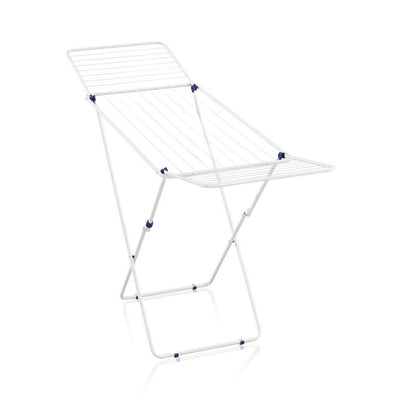 Leifheit 81539 Classic 200 Easy Wäscheständer weiß blau