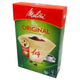 Melitta Kaffee Filter 1x4 80 Stück braun