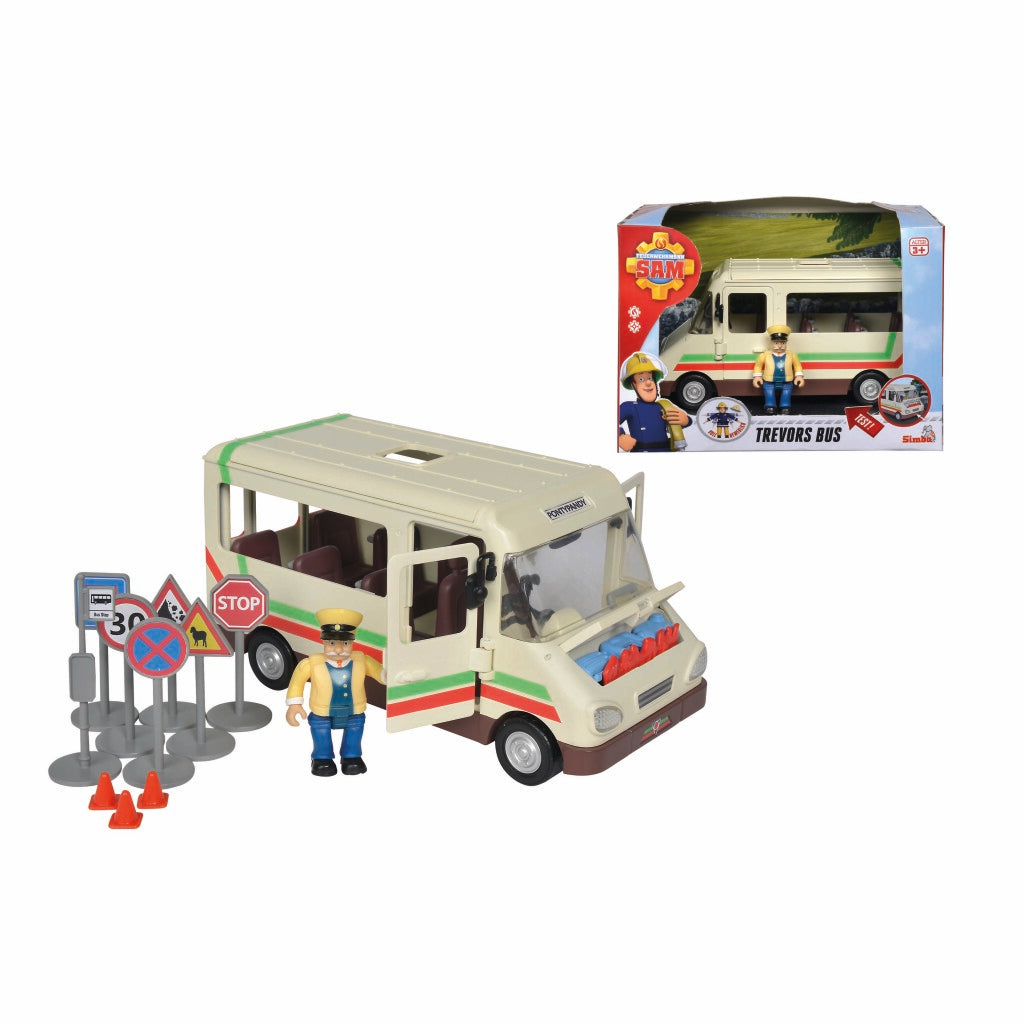 Simba Simba Trevors Bus mit Abbildung + Licht
