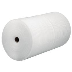 Verpackung aus Schaumstoff, versiegelte Luftzelle, 100 cm x 125 m, weiß