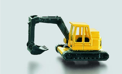 Siku 0801 Bagger 6,8 cm gelb schwarz