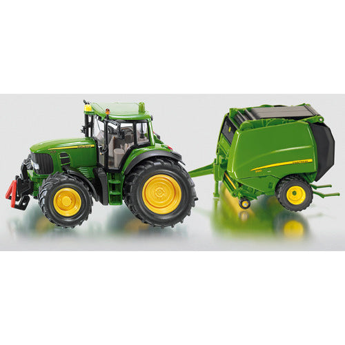 Siku 1665 John Deere mit Ballen