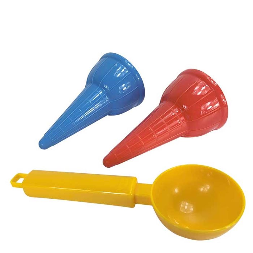 Sandformen Lena Eiscreme-Set 3-teilig.